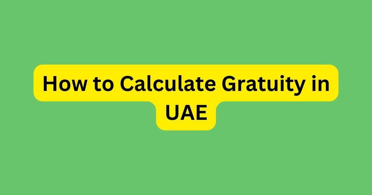 How to Calculate Gratuity in UAE