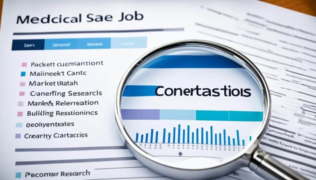 tasks and responsibilities in medical sales jobs