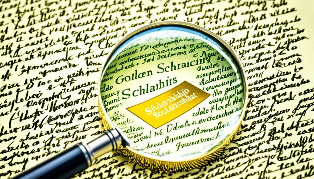 scholarship search tips